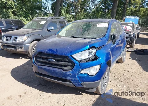 2019 Ford Ecosport S z USA, uszkodzony, nr VIN MAJ6S3FL6KC281168